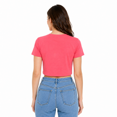Women's Crop top half sleeve - 220 GSM