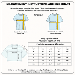 Women's Crop top half sleeve - 220 GSM