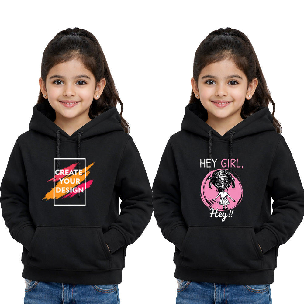 Girl Hoodie Sweatshirt full sleeve – Customize