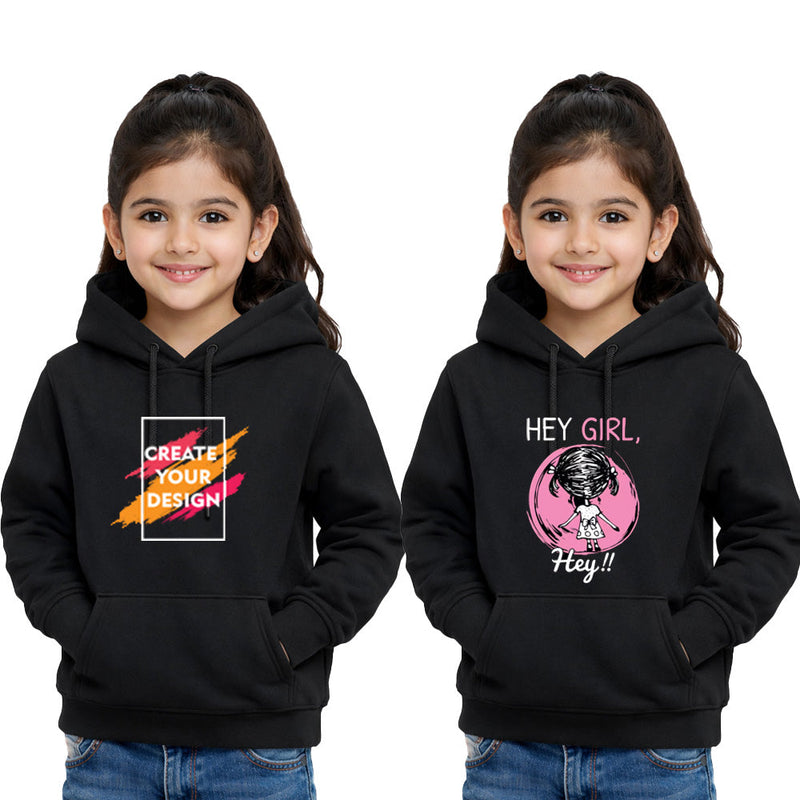 Girl Hoodie Sweatshirt full sleeve – Customize