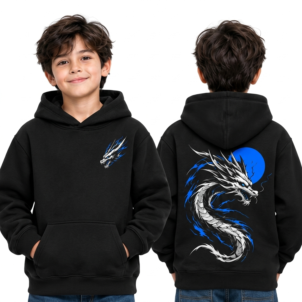 Boy’s Hoodie - Dragon (320 GSM)