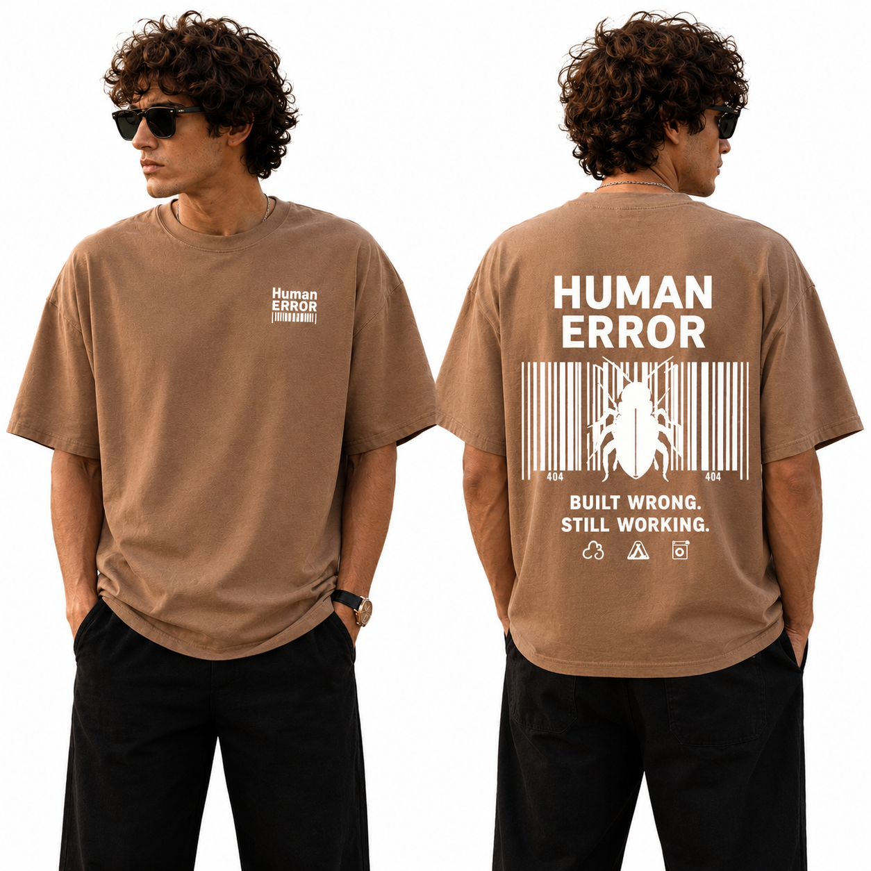 Men’s Oversized T-Shirt - Human Error