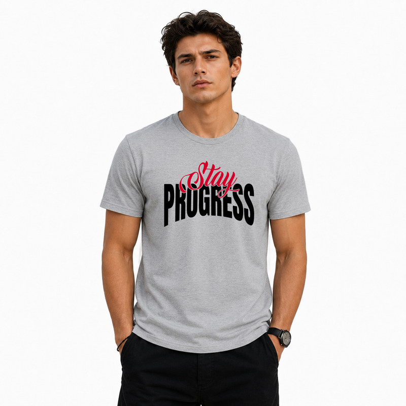 Men's Crew Neck t-shirt- Stay Process (170 GSM single jersey)