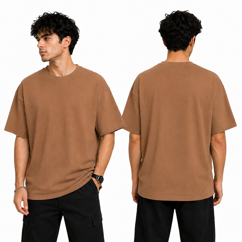 Men’s Oversized Plain T-Shirt