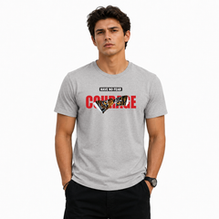 Men's Crew Neck t-shirt- Courage (170 GSM single jersey)
