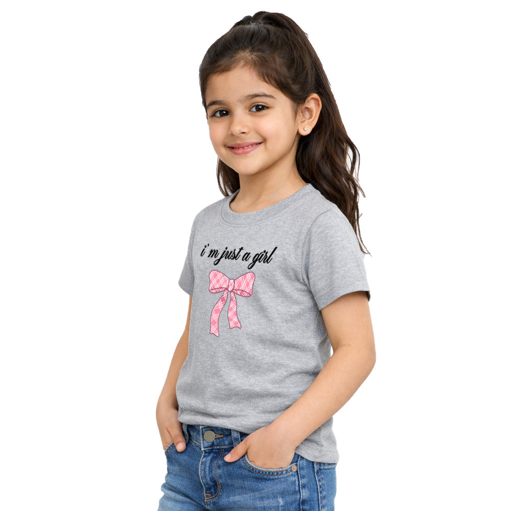 Girl’s Round Neck T-Shirt