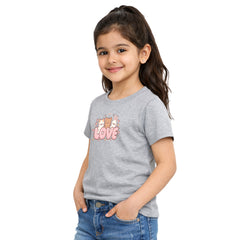 Girl’s Round Neck T-Shirt