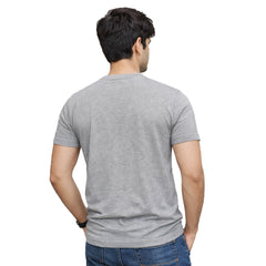 Men’s Graphic Print Round Neck T-Shirt-Jesus(170 GSM single jersey)