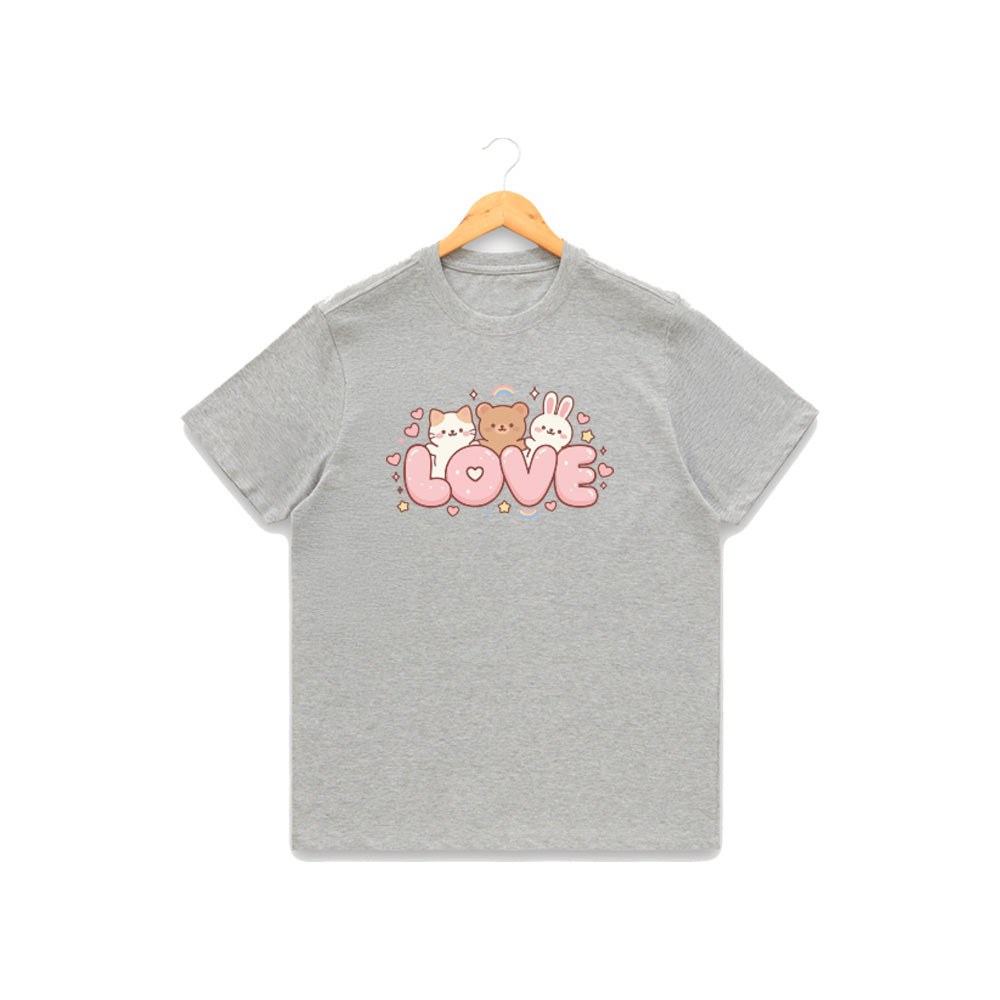 Girl’s Round Neck T-Shirt