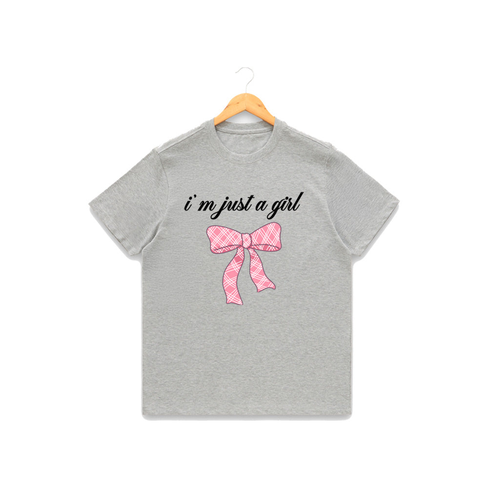 Girl’s Round Neck T-Shirt