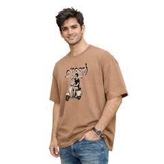 Crew Neck oversized t-shirt - ചുള്ളൻ(225 GSM heavyweight fabric)