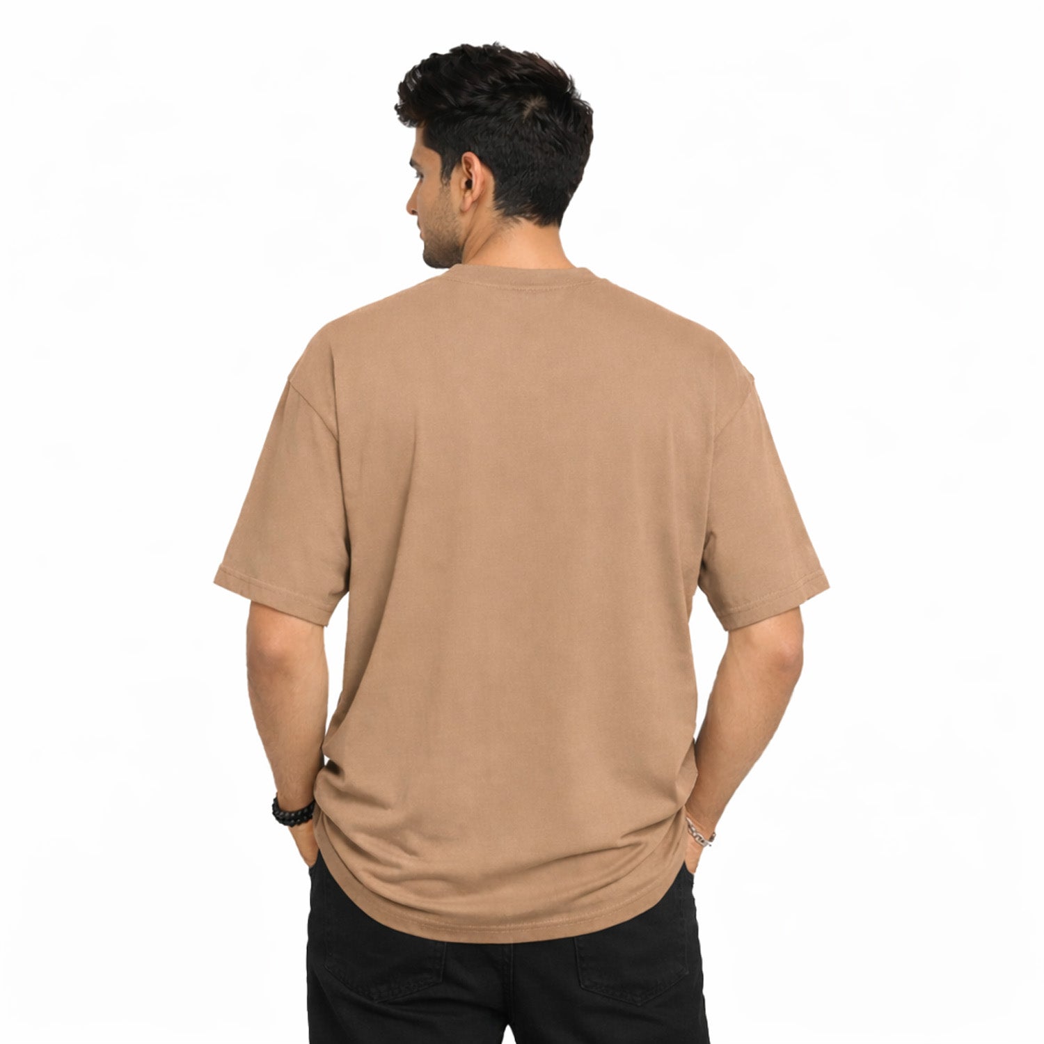 Men’s Oversized Graphic Print T-Shirt - 225 GSM