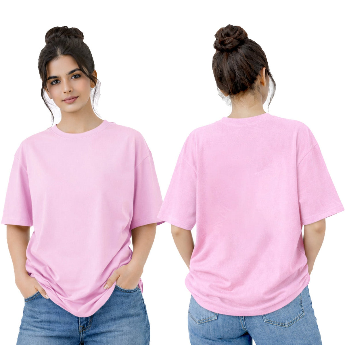Women’s Oversized Plain T-Shirt