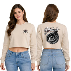 Women’s Crop top full Sleeve - 270 GSM