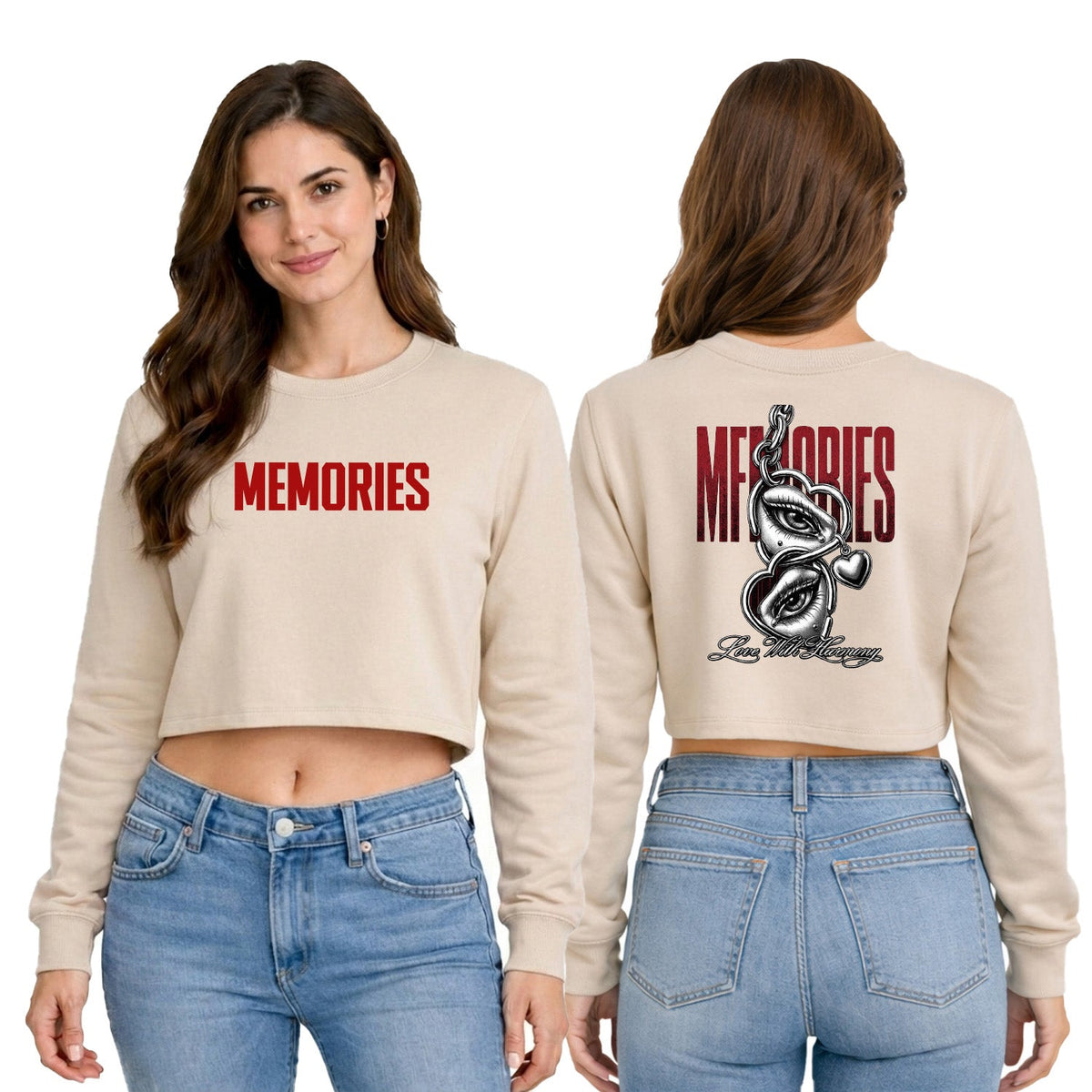 Women’s Crop top full Sleeve - 270 GSM