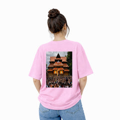 Women's Crew Neck Oversized t-shirt - തൃശൂർ പൂരം വൈബ്സ്