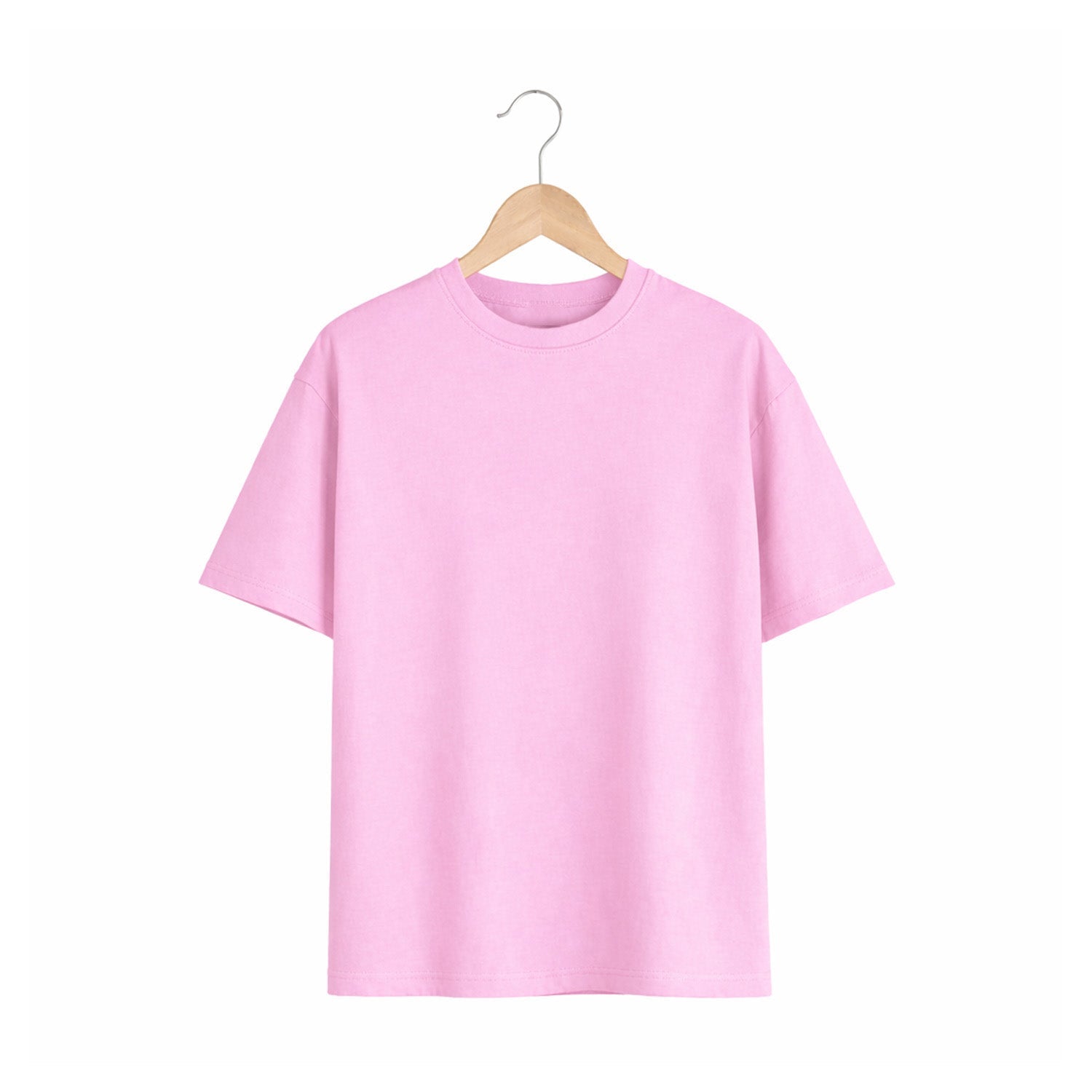 Women's Plain oversize T-shirt - 270 GSM French Terry