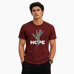 Men's Crew Neck t-shirt- Hope (170 GSM single jersey)