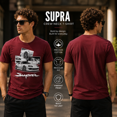 Men's Crew Neck t-shirt - Supra (170 GSM single jersey)