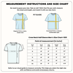 Men’s Graphic Print Round Neck T-Shirt- Murugan (170 GSM single jersey)