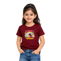 Girl’s Round Neck T-Shirt