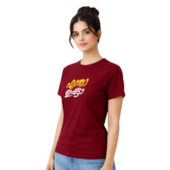 Women's Crew Neck t-shirt - എന്താ ഇഷ്ട്ടാ(170 GSM single jersey)