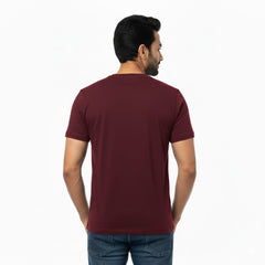 Men’s Graphic Print Round Neck T-Shirt- Buddha (170 GSM single jersey)