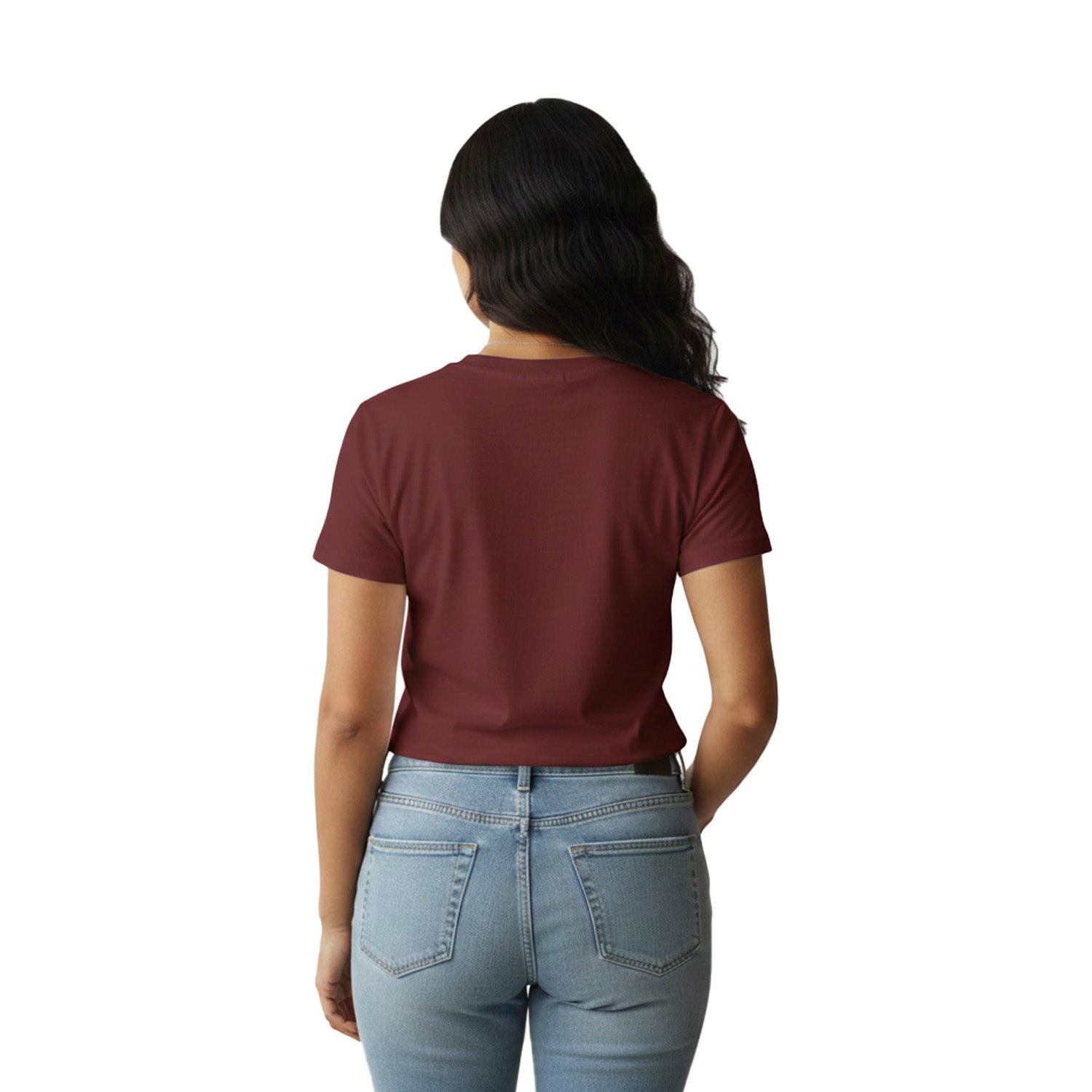Women’s Graphic Print Round Neck T-Shirt- Hanuman(170 GSM single jersey)