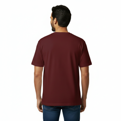 Men’s Graphic Print Round Neck T-Shirt- Krishna (170 GSM single jersey)