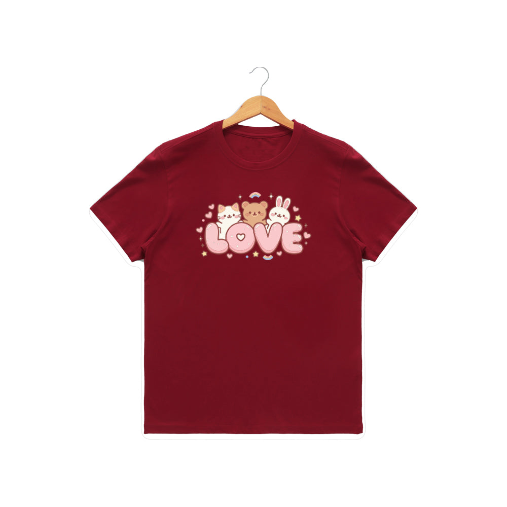 Girl’s Round Neck T-Shirt