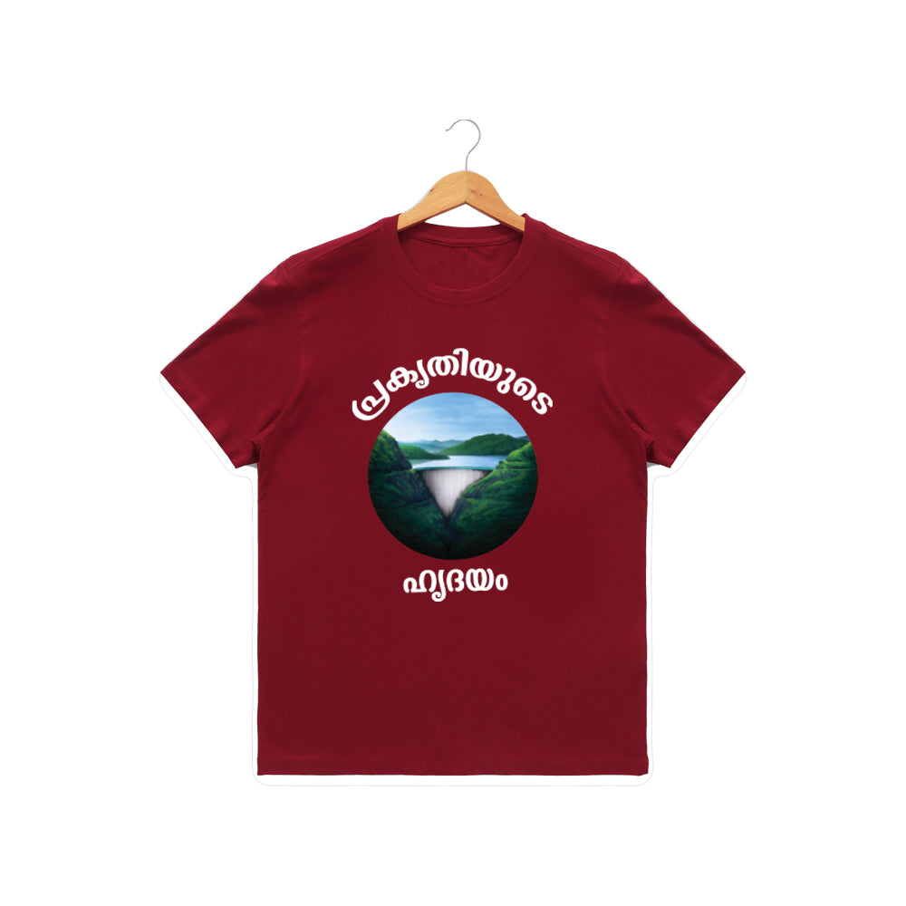 Women’s Graphic Print Round Neck T-Shirt-(170 GSM single jersey)