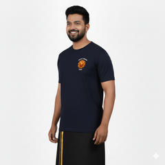 Men’s Graphic Print Round Neck T-Shirt - Ayyappan