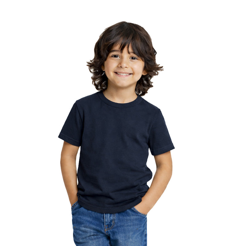 Boy’s Plain Round Neck T-Shirt