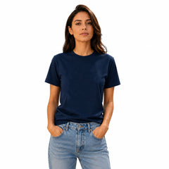 Women’s Plain Round Neck T-Shirt