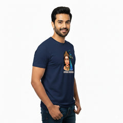 Men’s Graphic Print Round Neck T-Shirt- Murugan (170 GSM single jersey)