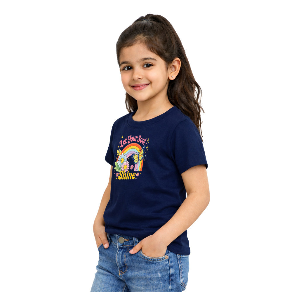 Girl’s Round Neck T-Shirt