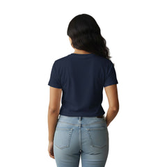 Women’s Graphic Print Round Neck T-Shirt- Murugan (170 GSM single jersey)