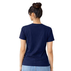 Women’s Graphic Print Round Neck T-Shirt-(170 GSM single jersey)