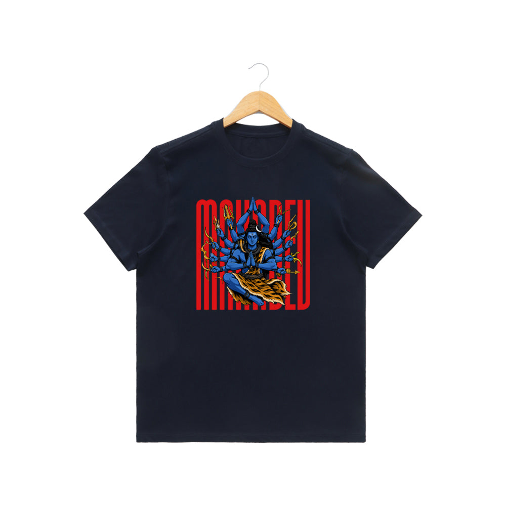 Women’s Graphic Print Round Neck T-Shirt - Shivan (170 GSM single jersey)