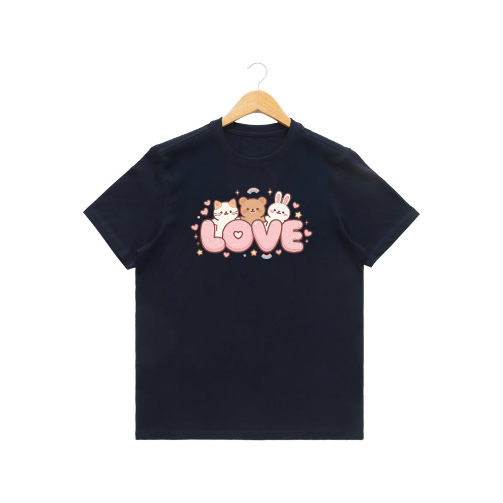 Girl’s Round Neck T-Shirt