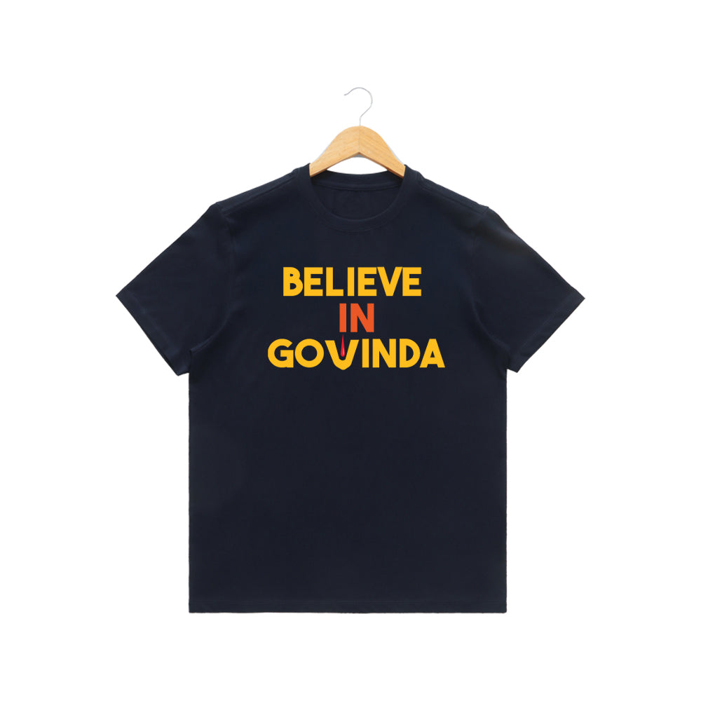 Men’s Graphic Print Round Neck T-Shirt-Tirupathi Balaji (170 GSM single jersey)