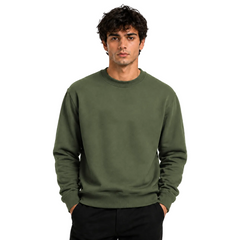Men’s Plain Round Neck Sweatshirt