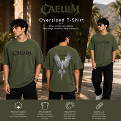 Men’s Oversized T-Shirt - Caelum (225 GSM heavyweight fabric)