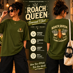 Women’s Oversized T-Shirt - RoachQueen