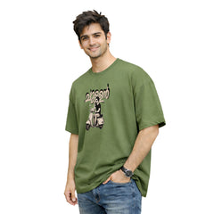 Crew Neck oversized t-shirt - ചുള്ളൻ(225 GSM heavyweight fabric)