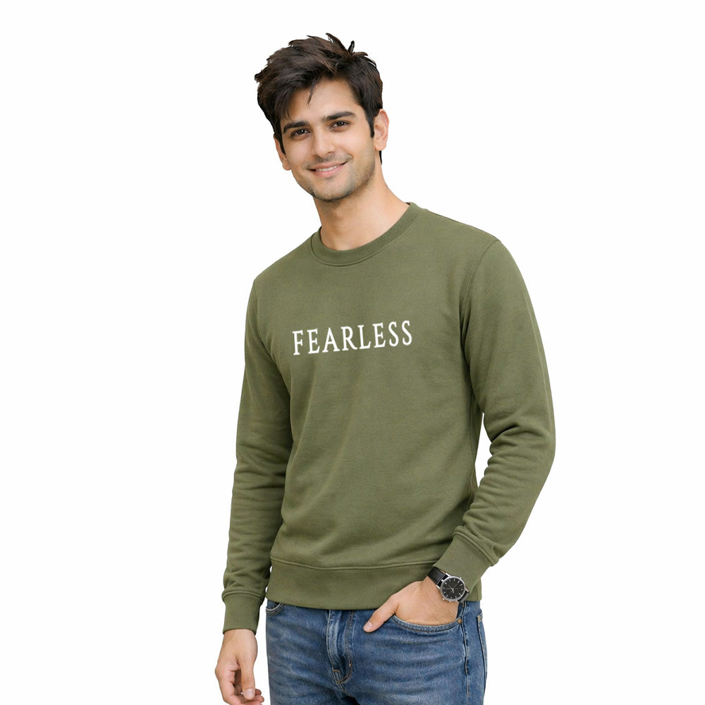 Men’s Graphic Print Round Neck Sweatshirt - 270 GSM (Copy)