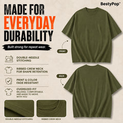 Women’s Oversized Plain T-Shirt