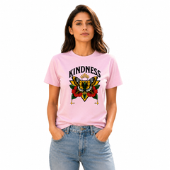 Women's Crew Neck t-shirt - Kindness (170 GSM single jersey)