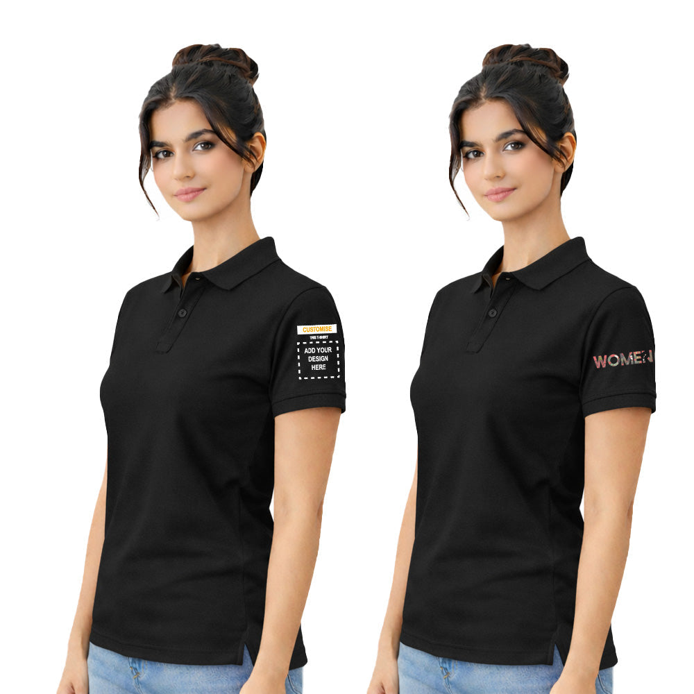 Women polo T-shirt – Customize