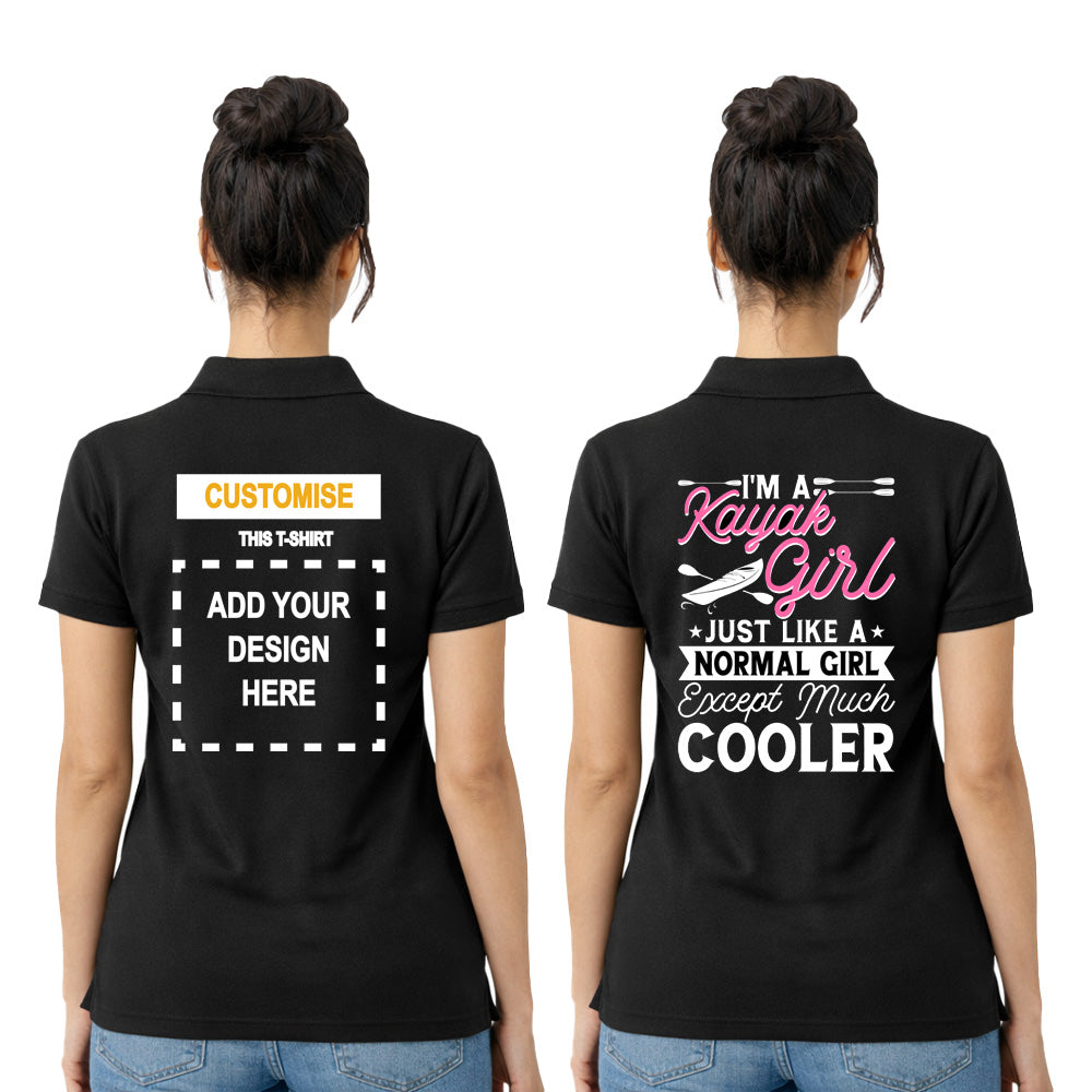 Women polo T-shirt – Customize